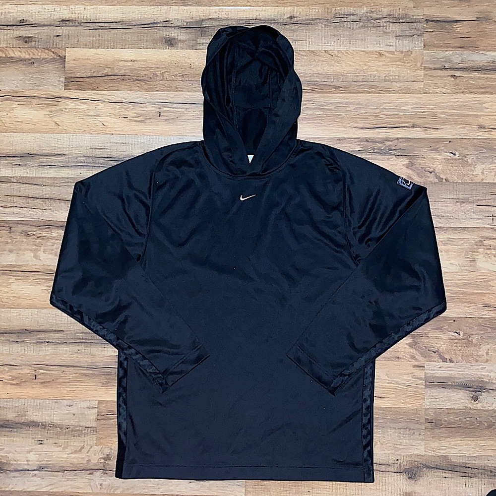 Y2K Nike center swoosh hoodie
